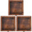 3Pcs Wooden Insect Specimen Display Case With Hook Type Box 4