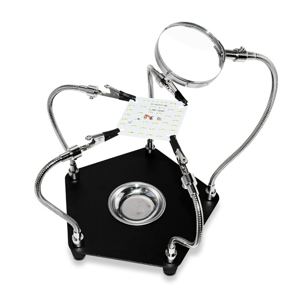 Circuit Board Clamp Pcb Welding Fixture Magnifying Glass Bracket Motherboard Position Platform 806 9016109207401