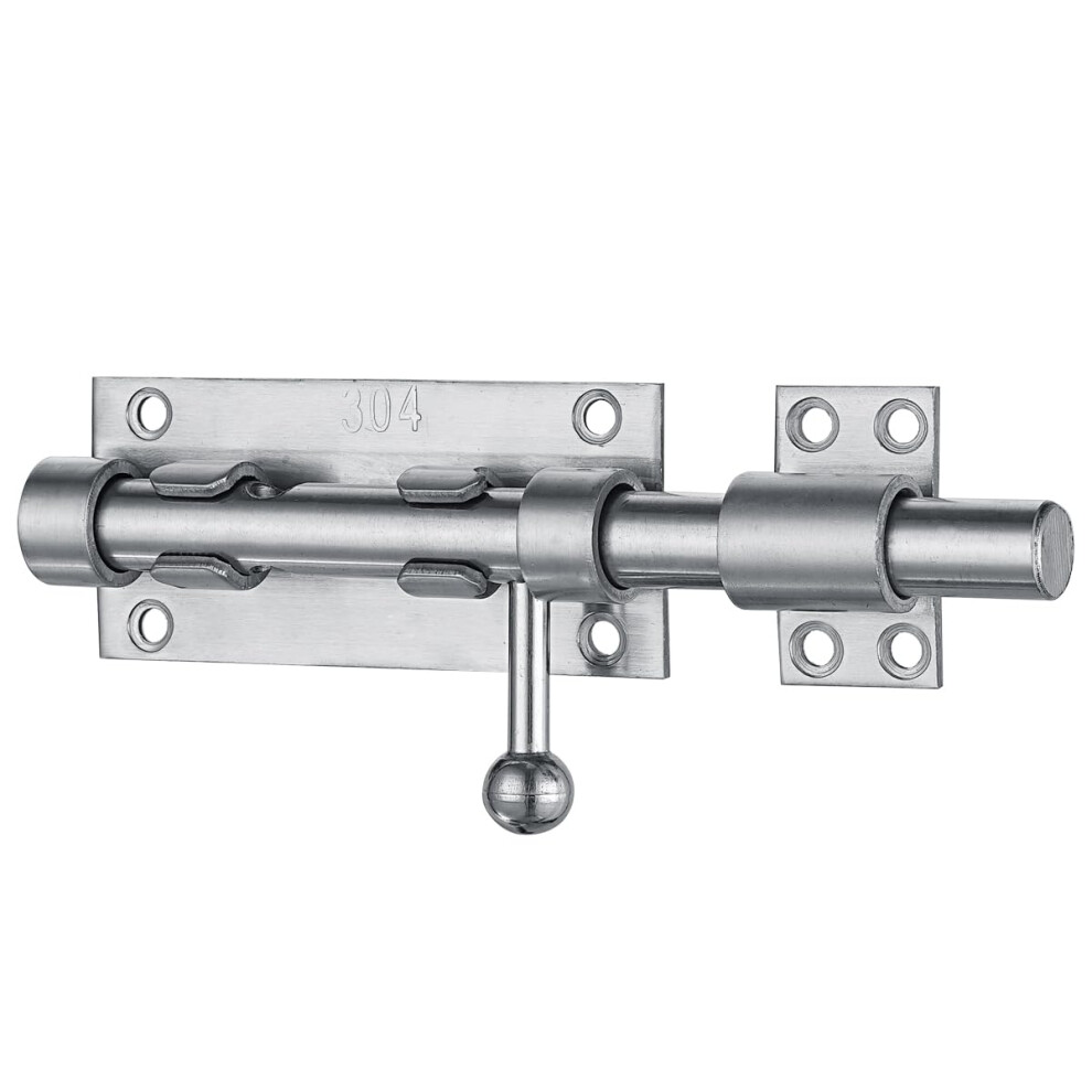 Jqk Sliding Bolt Gate Latch 6.3 Inch (Thick 2.4Mm) Heavy Duty 304 Sta 658437978265