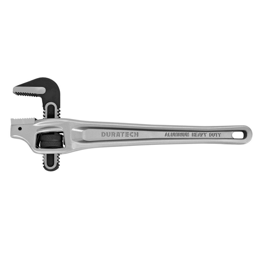 Duratech 14-Inch Heavy Duty Aluminum Offset Pipe Wrench 2"" Jaw Capac 820909680758