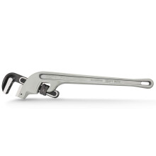MAXPOWER 24-Inch Offset Pipe Wrench 40% Lighter Alumimum Plumbing Wrench Clamping Capacity Up to 70mm