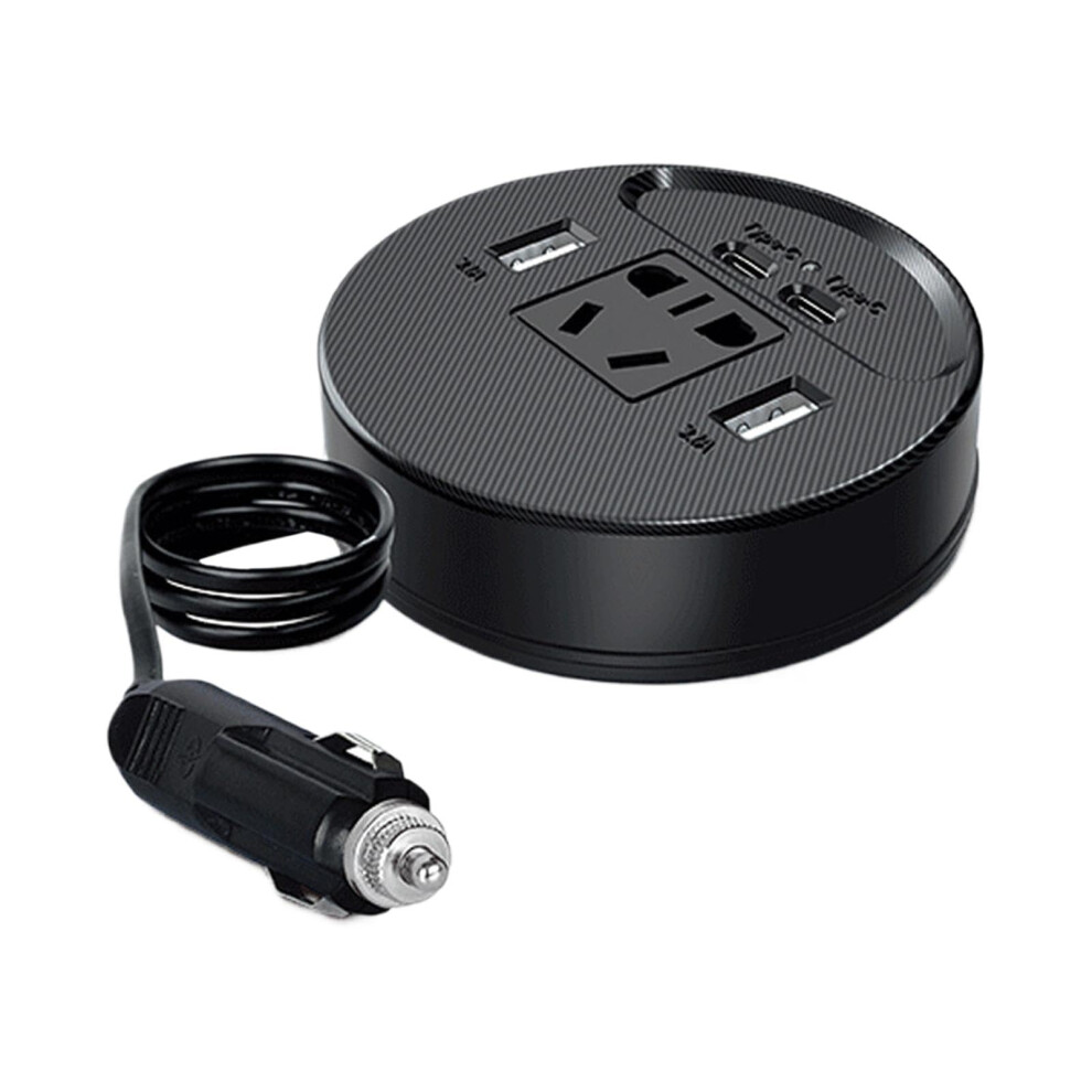 Car Inverter Power Outlet Multifunctional Car Charger Adapter, Multi-Port Laptop Charger, Professional Car Power Inverter 9393856108978