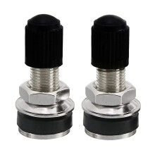 Valve Motorcycle Wheel Valve 32mm Tubeless Dustcap General Purpose 2 Pieces For Motorbike Scooter Bike Quad