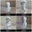 10Pcs Miniature Resin Plaster Sculpture Teaching Craft 8
