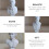10Pcs Miniature Resin Plaster Sculpture Teaching Craft 11