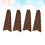 4Pcs Plastic Bird Spike Fence Nail Anti-Climbing Security Tool 3