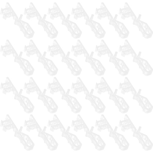 72St Herbruikbare Valance Clips ABS Gladde Raamdecor Accessoires 1