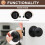 Copper Creek BK2020SS-2 Ball Door Knob Passage Function 2 Pack in Satin Stainless 2