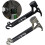 Efficient Camping Solution Dual Functionality Stainless Steel Hammer For Nails & Bottles (Black) Portable Tool Camping 2