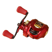 Tough Metal Fishing Reel Left Hand Retrieve Up To 10Kg Drag Aluminum Body Heavy Duty Bearings For Big Catches