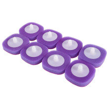 8 Pièces Rechange Jetable Pour Violet