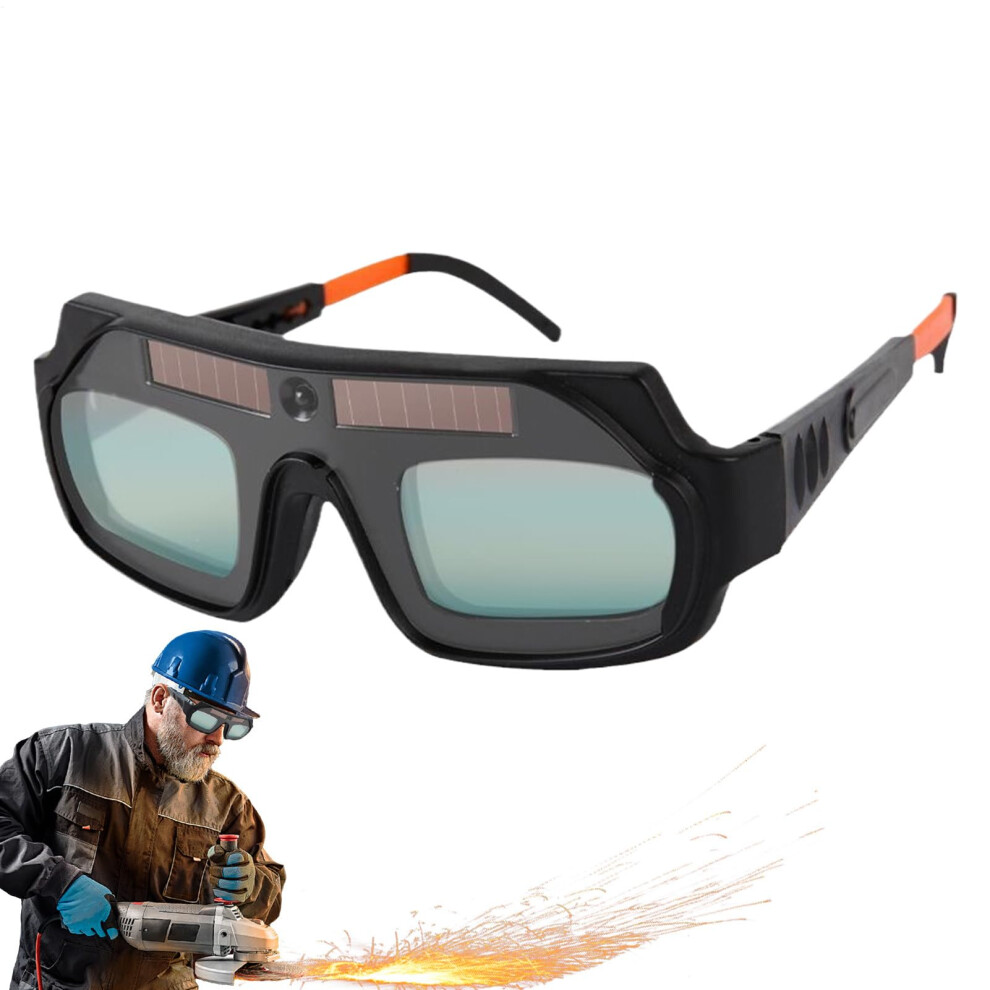 Welding Glasses Auto Darkening Safety Goggles With True Color Shield Helmet Unisex One Size Weld Cutting Soldering 9354506067861