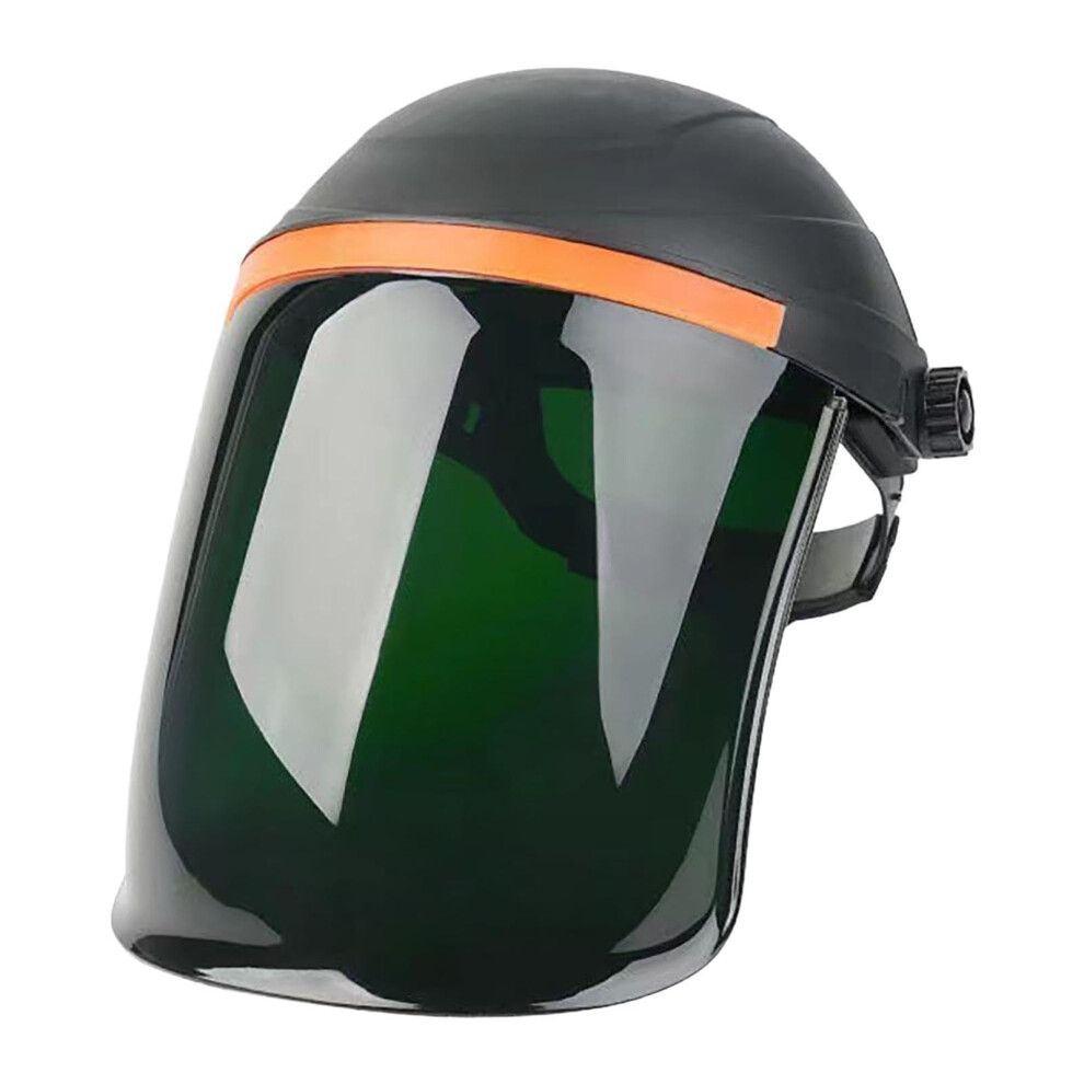 Welding Face Helmet With Hard Hat Welder Equipment Multipurpose Face Cover Black And Green 9016109209245