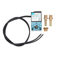 35A-AAA-DDBA-1BA 3-Port Aluminium Electric Solenoid Valve for Turbo Boost Control Automotive Engine High-Flow