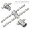 Edelstahl Billard Queue Spitze Suppressor Werkzeug 15