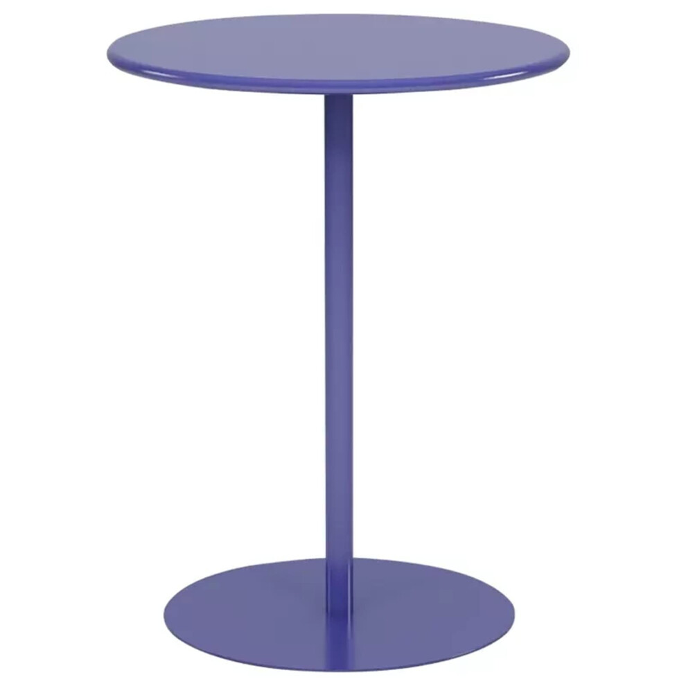 Outdoor Metal Round Bar Table - Classic Bistro Pub Furniture Indoor/Outdoor Use, Cocktail Table, Restaurant Patio-image-OPC-PKVQVS7-NEW