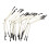 Line Splitter 20 Pcs Pack, Sub Line Splitters, Fishing Line Divider Replacement, Space Bean Tool 1