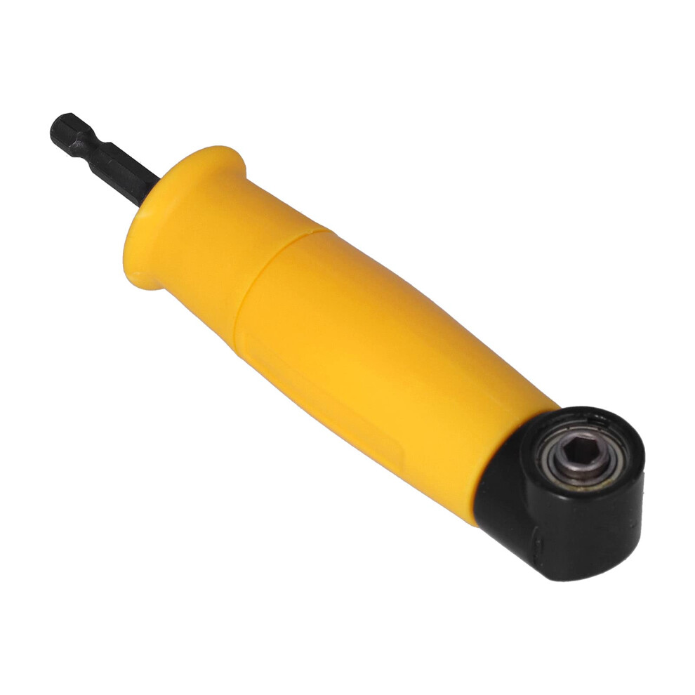 Screwdriver Extension Handle Angle Adapter 90-Degree For Electric Tools Reaching Yellow Black 9016109210074