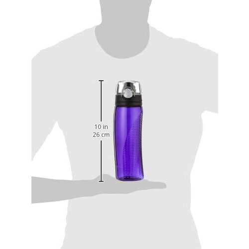 Thermos Thermos Intak 24 Ουγγιές Μπουκάλι Υδροδότησης με Μετρητή, Μωβ 2