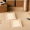 25 Stk. Holz Tabletts Quadratisch Puzzle Boxen 4
