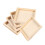 25 Stk. Holz Tabletts Quadratisch Puzzle Boxen 1