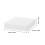 6 Pièces Bouchons De Poteau En Vinyle , PVC Pyramidal 3,5 X 3,5 3