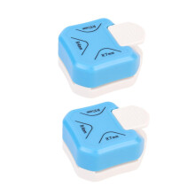 Craft Punch Tool Two-Piece Paper Corner Punch Rounder With Embossing Feature For DIY Projects