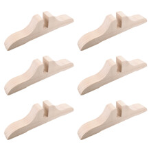 6 Unidades Soporte Plegable Para Divisor De Habitación Base Madera