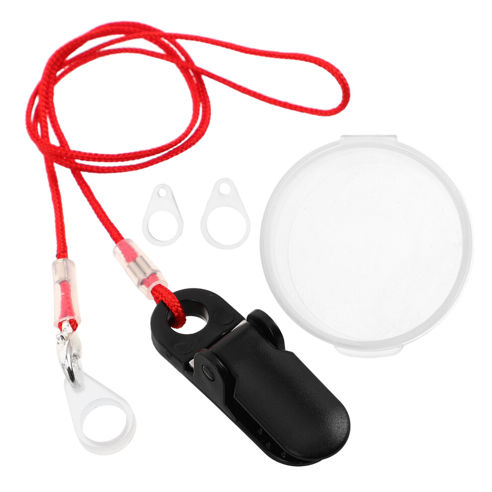 Villcase 3Pcs Adjustable Anti-Loss Lanyard Clip For Hearing Aids