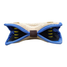 Interactive Dog Bite Pillow With Ergonomic Handles For Small To Medium Dogs Linen Training Tug For Puppy And Working Breeds