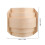 Wooden Light Shade Com Para Cantos De Sauna 2