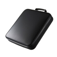 Portable CD Wallet Case Compact DVD Storage Organizer With Reinforced Edges And Smooth Zipper Protective CD Holder For Travel And Home Use