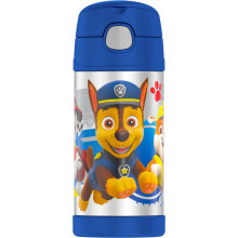 THERMOS FUNTAINER 12 Ounce RVS Geïsoleerde Kinderen Drinkfles, Paw Patrol