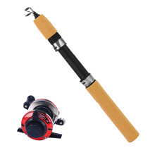 Portable Ice Reel and Rod Small Gear Kit Ultra Smooth Reel Lightweight Ice Fishing Combo For Lakes Rivers Reservoirs