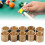 10 stücke Billard Queue Messing Spitze Snooker 9