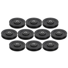 10 stücke 115mm Nylon Fitness Lager Pulley Home