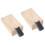 2 Sets Gartenhacken Ersatzteile Eisen Hackenkopf Mit Verstärktem Keil 8