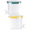 Dispenser Assorted Color 2pcs 11.8x7.7x5.5in 11