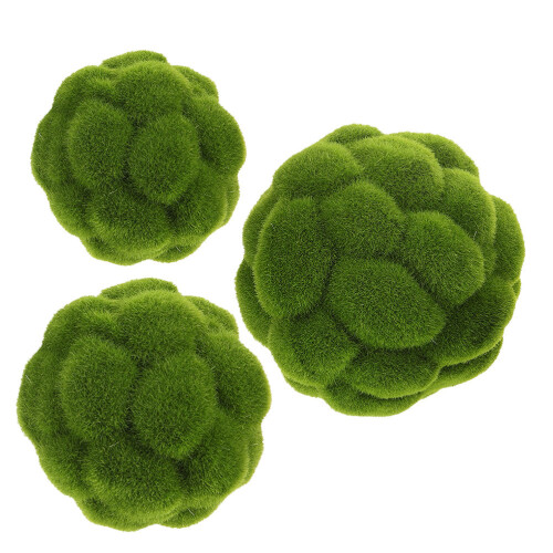 3Pcs Bolas De Artificial Para Decoração De E Festas
