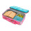 Nuby Nuby Lunchbox Isolato per Bambine - 3+ Anni - Arcobaleni Rosa 1