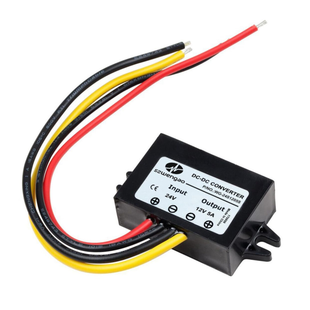 Dc-Dc Voltage Converter 18-36V To 12V 5A Automotive Regulator Module For Car Electronics 9393856112616