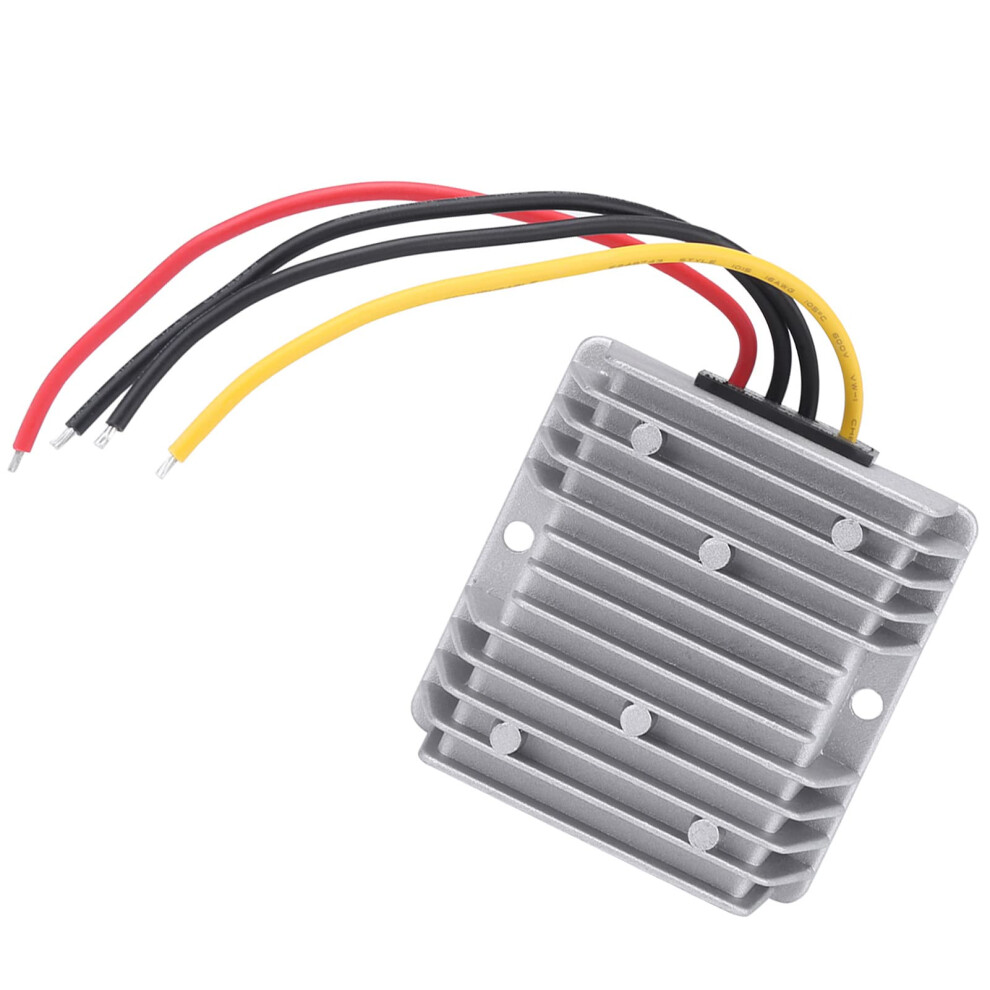 High-Efficiency Dc To Dc Voltage Converter Module 72W 6A Wide Input 8V-40V 12V Output Aluminum Alloy Step Up/Down 9084446212037