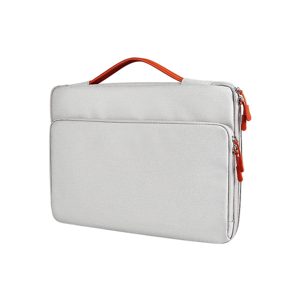 Laptop Bag, Business Laptop Bag, Portable Briefcase, 13-15.6 Inch Notebook Computer Bag, Unisex File Bag White 9393856112708
