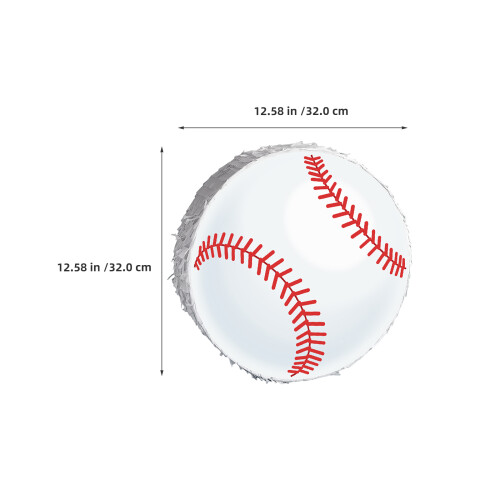 1 Set Baseball Pinata Mit Augenbinde, , Konfetti 2