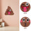 1 Set Forma Escremento Con , Maschera E Coriandoli 10
