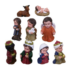 Conjunto De Estátuas De Resina Do De Jesus
