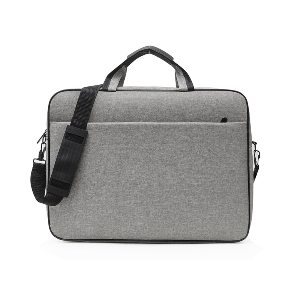 Notebook Handbag For 15.6-17.3-Inch Laptop, Large Capacity Computer Bag, Laptop Carrying Bag, Black/Gray 9016109211972
