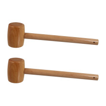 2Stk Holz Krabbenhammer Für Schalentiere Und Kuchen