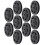 10 Teile/satz 95MM Universal Nylon Lager Pulley 4