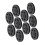 10 Teile/satz 95MM Universal Nylon Lager Pulley 15
